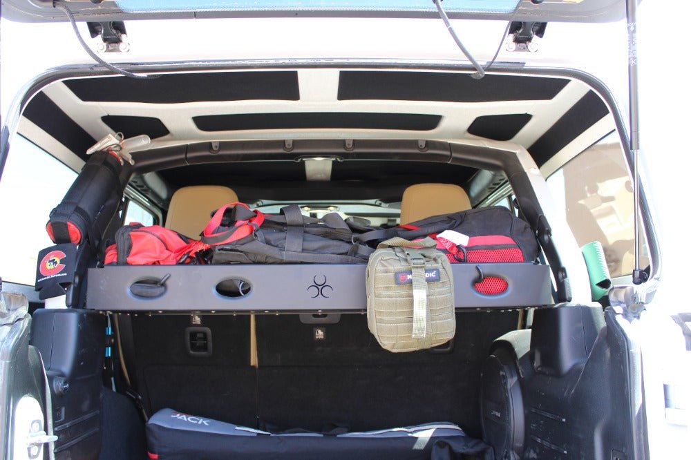JLU Rear Interior Cargo Rack - Nemesis Industries