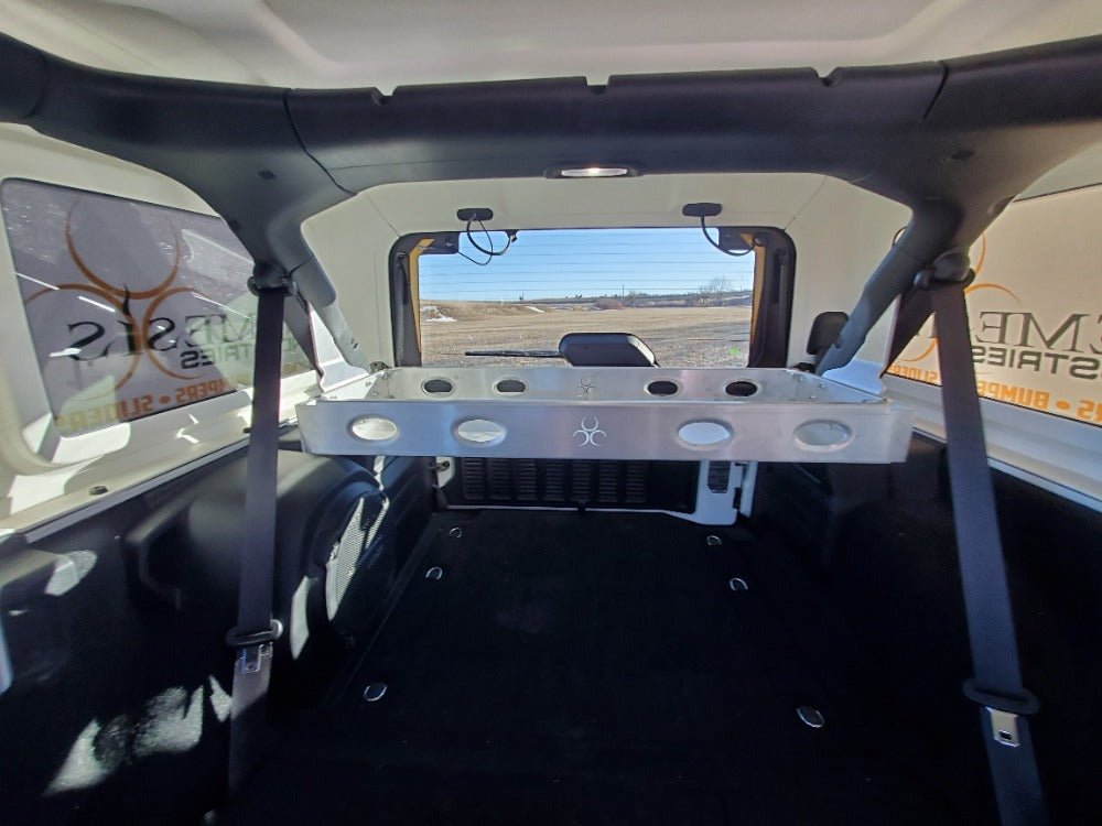 JLU Rear Interior Cargo Rack - Nemesis Industries