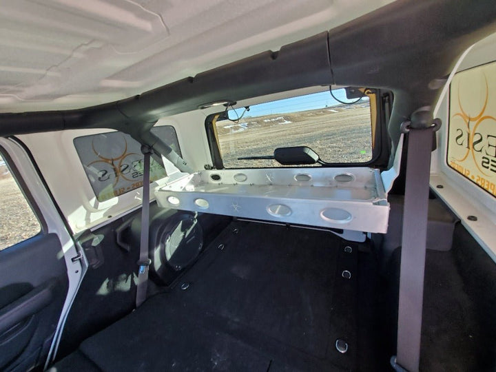 JLU Rear Interior Cargo Rack - Nemesis Industries