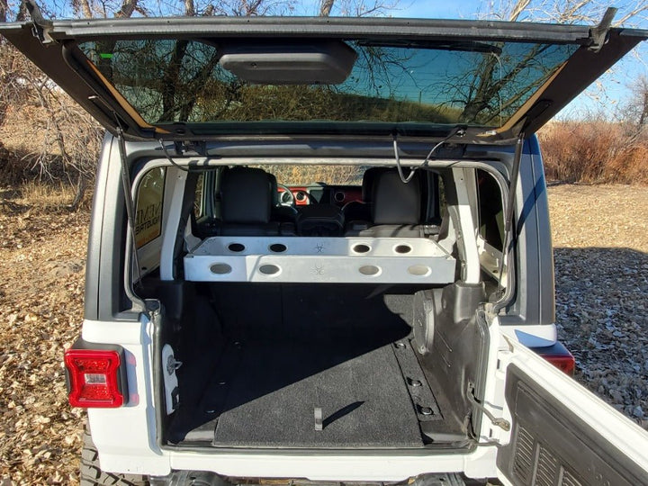 JLU Rear Interior Cargo Rack - Nemesis Industries