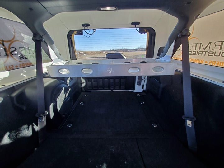 JLU Rear Interior Cargo Rack - Nemesis Industries