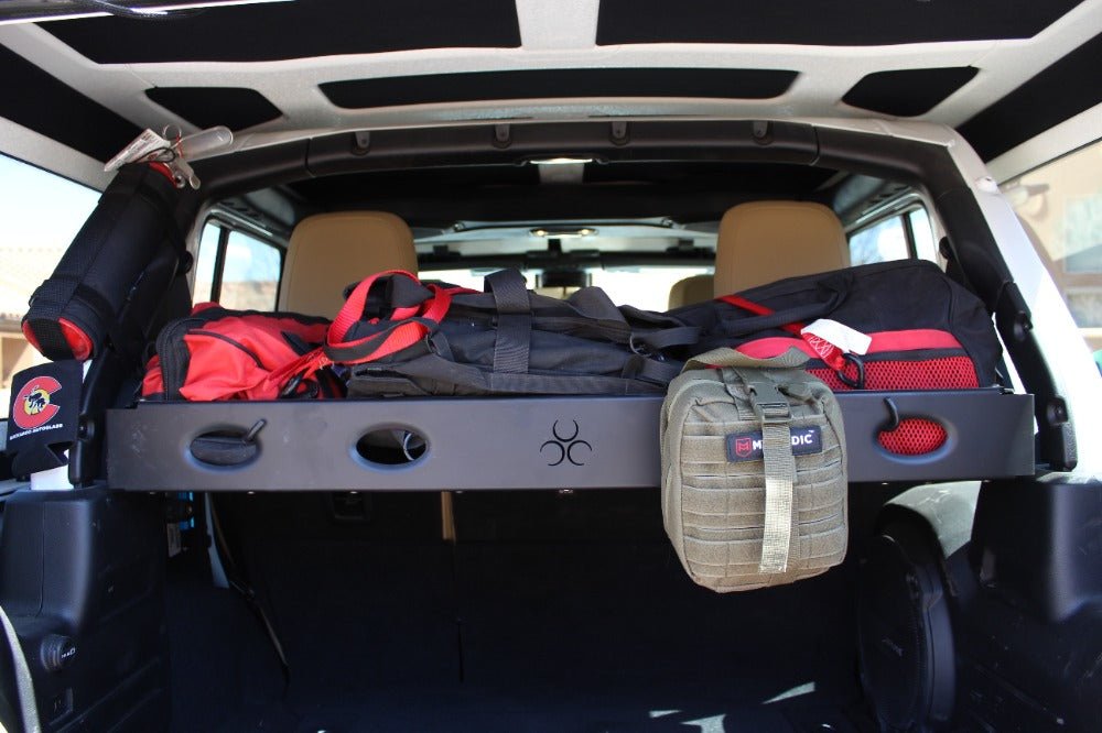 JLU Rear Interior Cargo Rack - Nemesis Industries