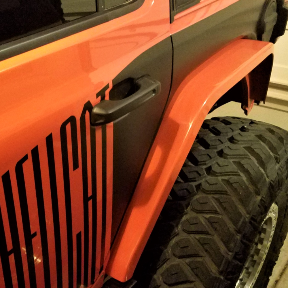 JL/JLU Crawler Rear Flare