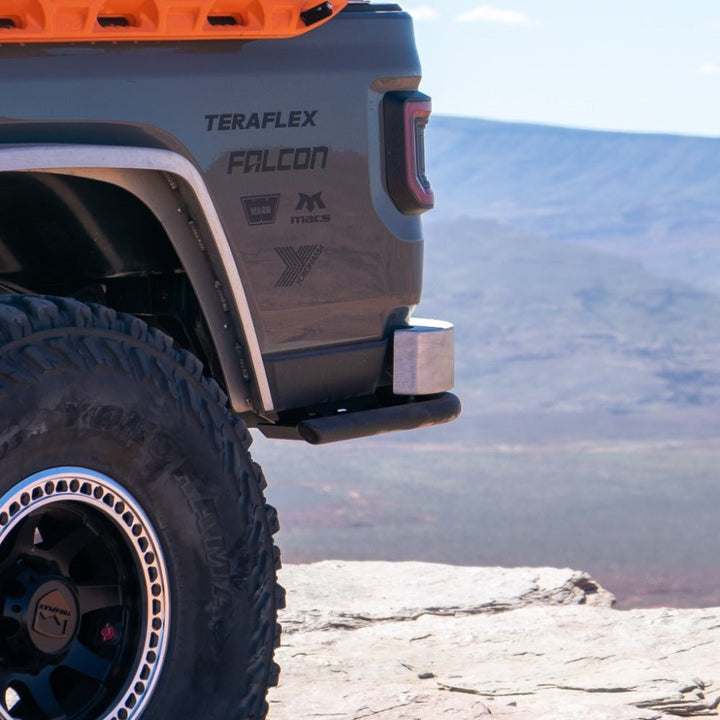 JT Outback Rear Bumper With Bed Sliders - Nemesis Industries