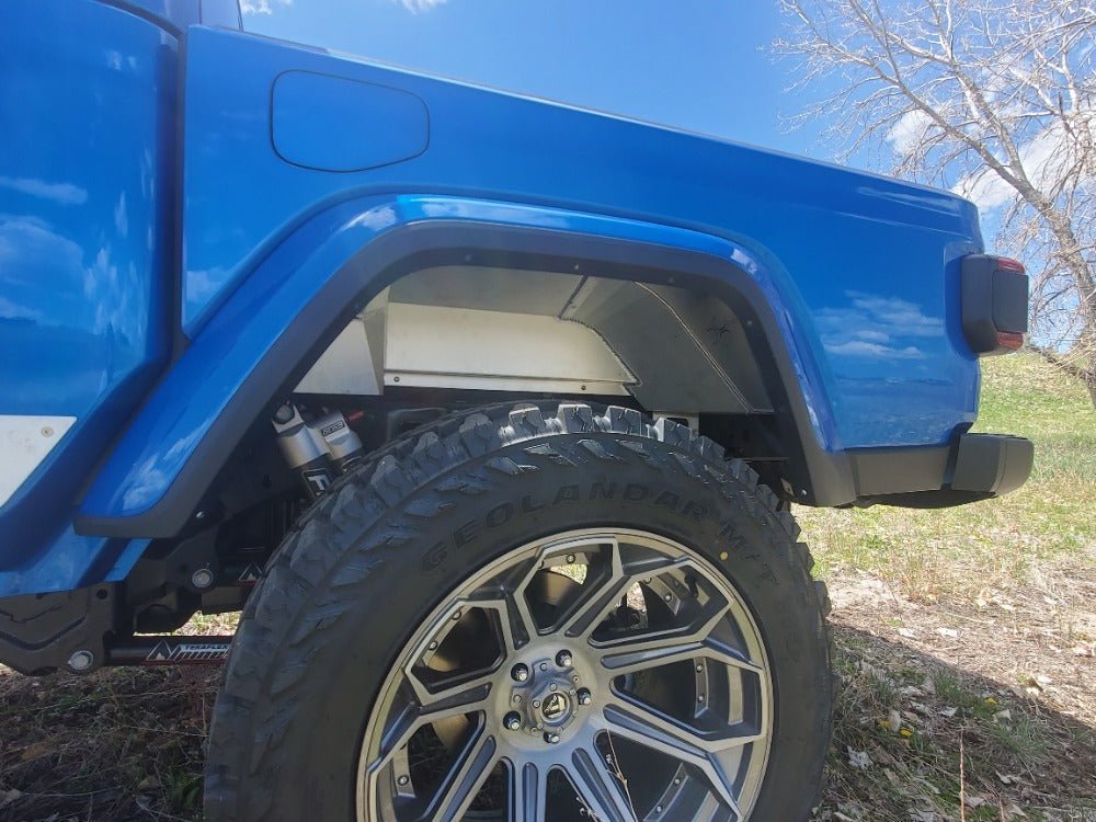 JT Rear Full Inner Fender Liner / For Factory Style Swaybars - Nemesis Industries