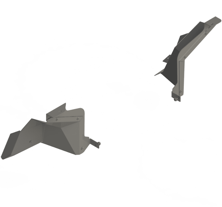 JT Rear Shorty Inner Fender Liner / For Non - Factory Style Swaybars - Nemesis Industries
