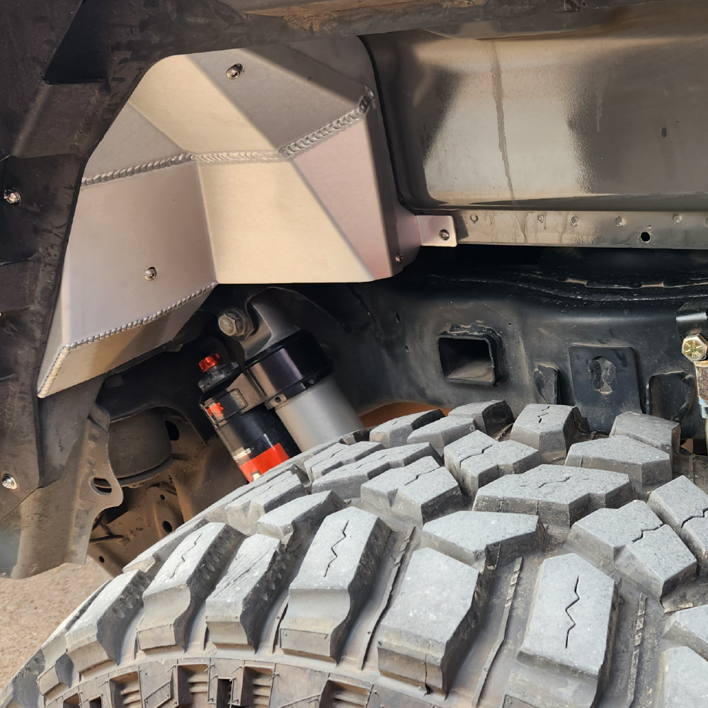 JT Rear Shorty Inner Fender Liner / For Non-Factory Style Swaybars