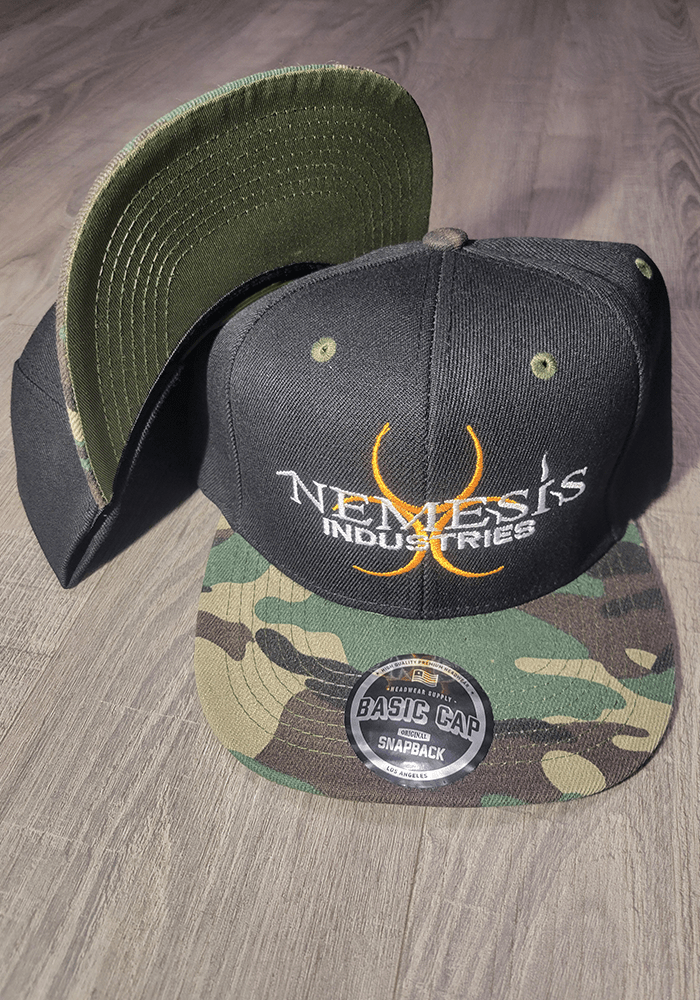 Nemesis Industries Hat / Black/Camo - Nemesis Industries