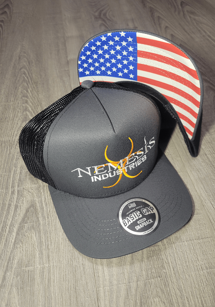 Nemesis Industries Hat / Black/USA - Nemesis Industries