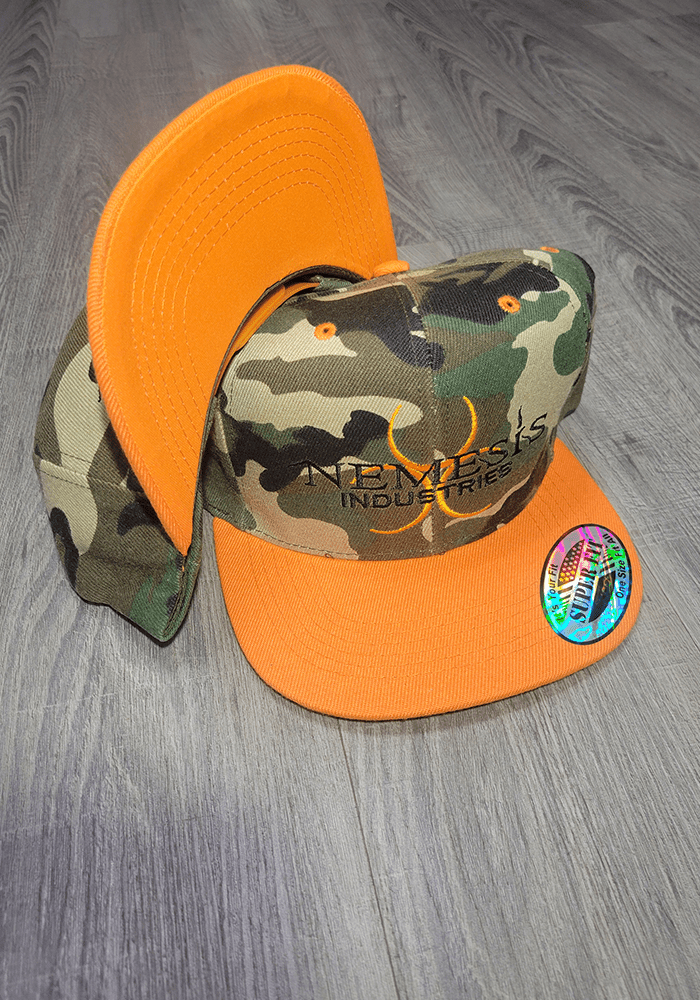 Nemesis Industries Hat / Camo/Orange - Nemesis Industries