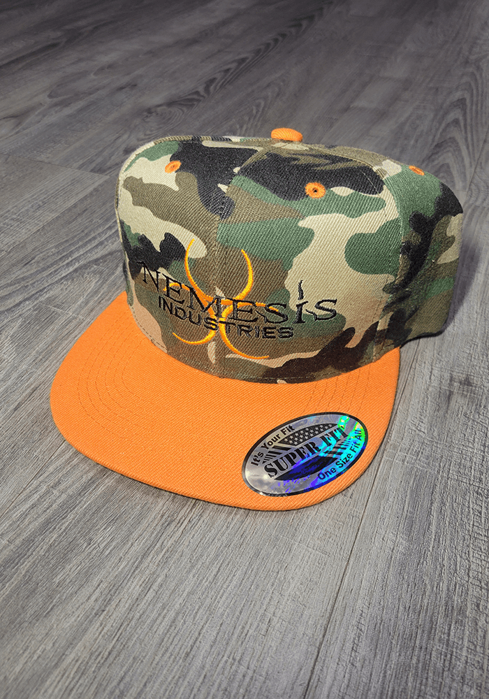 Nemesis Industries Hat / Camo/Orange - Nemesis Industries