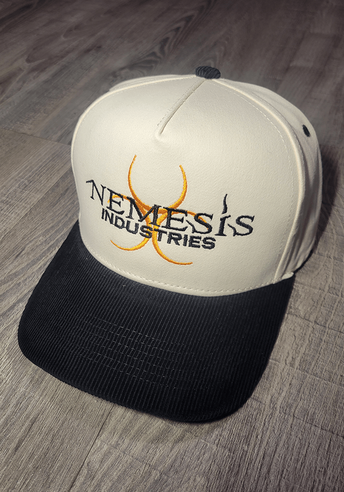 Nemesis Industries Hat / White/Black - Nemesis Industries