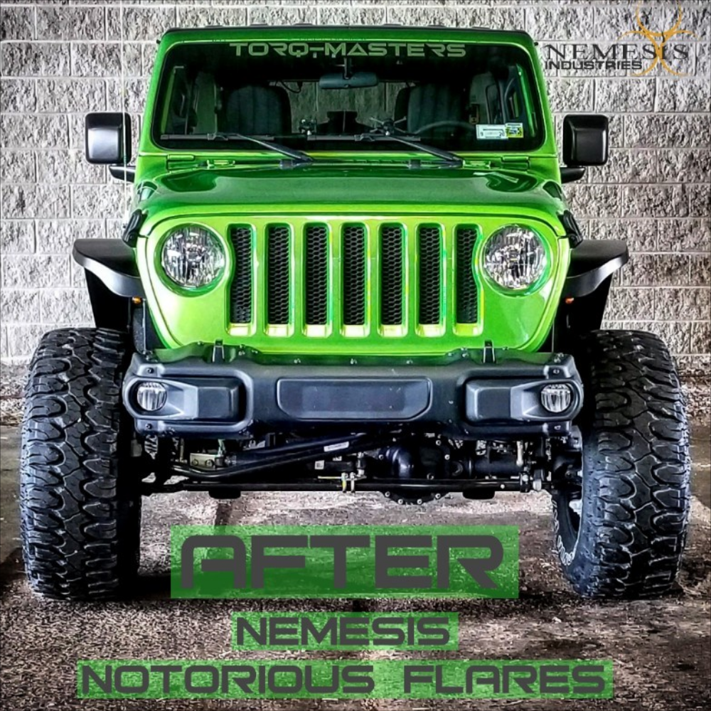 JL/JLU/JT Notorious Front Flare