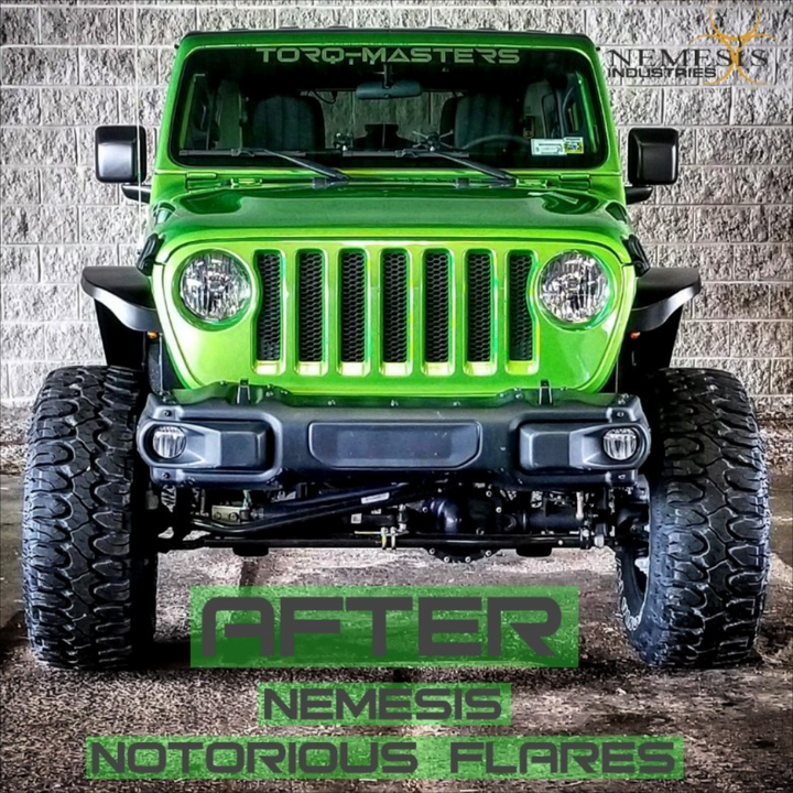 JL/JLU/JT Notorious Front Flare