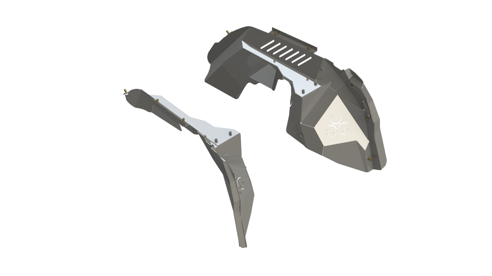 JLU/JT Front Inner Fender Liner (Diesel)