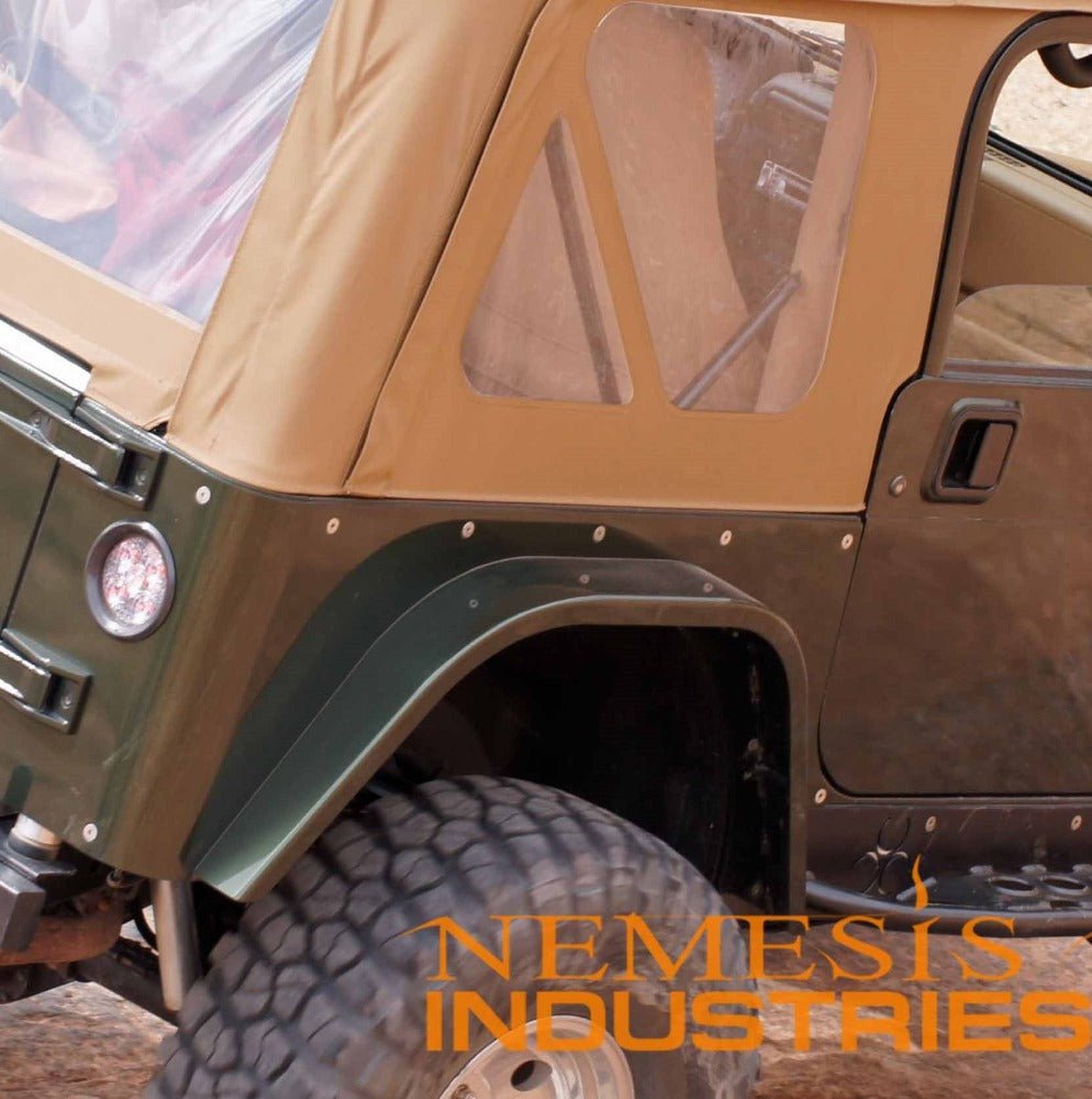 TJ/LJ Crawler Rear Flare - Nemesis Industries
