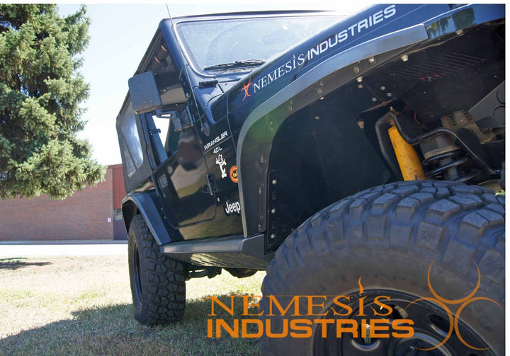 TJ/LJ Crawler Replacement and Overlay Flare - Nemesis Industries