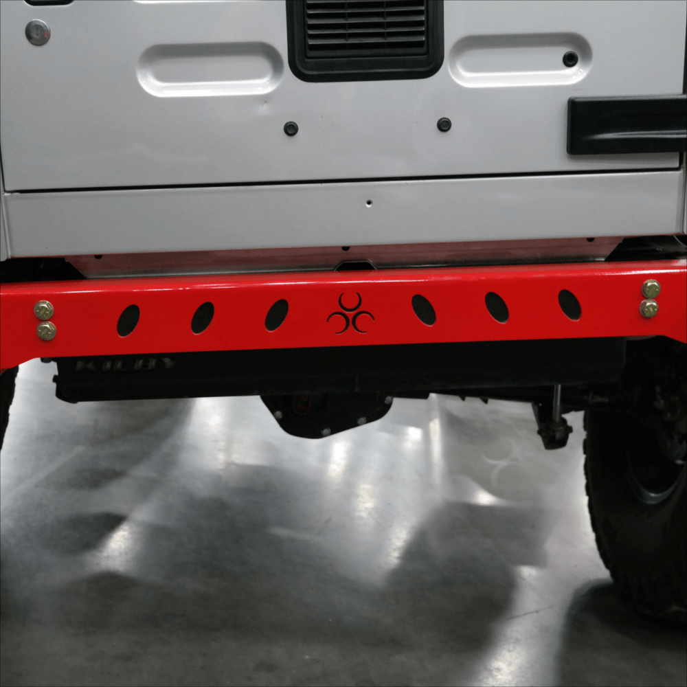 TJ/LJ Crawler Stubby Rear Bumper w/ Shackle Mounts - Nemesis Industries