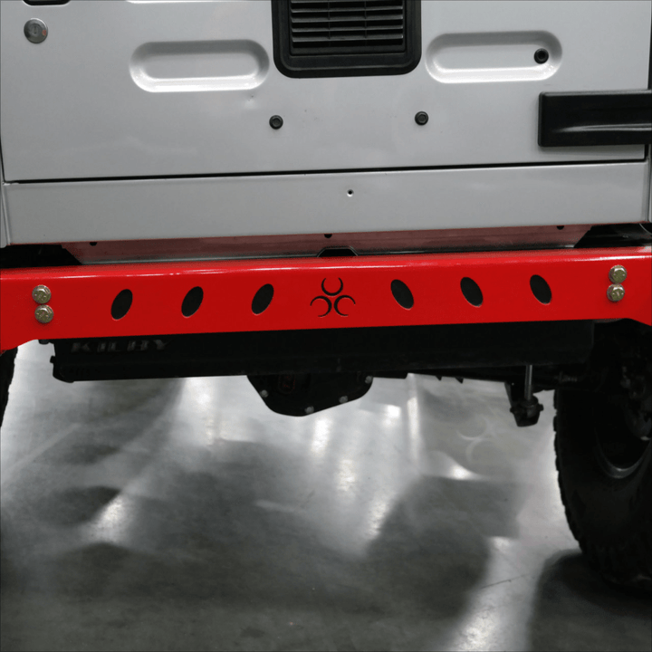 TJ/LJ Crawler Stubby Rear Bumper w/ Shackle Mounts - Nemesis Industries