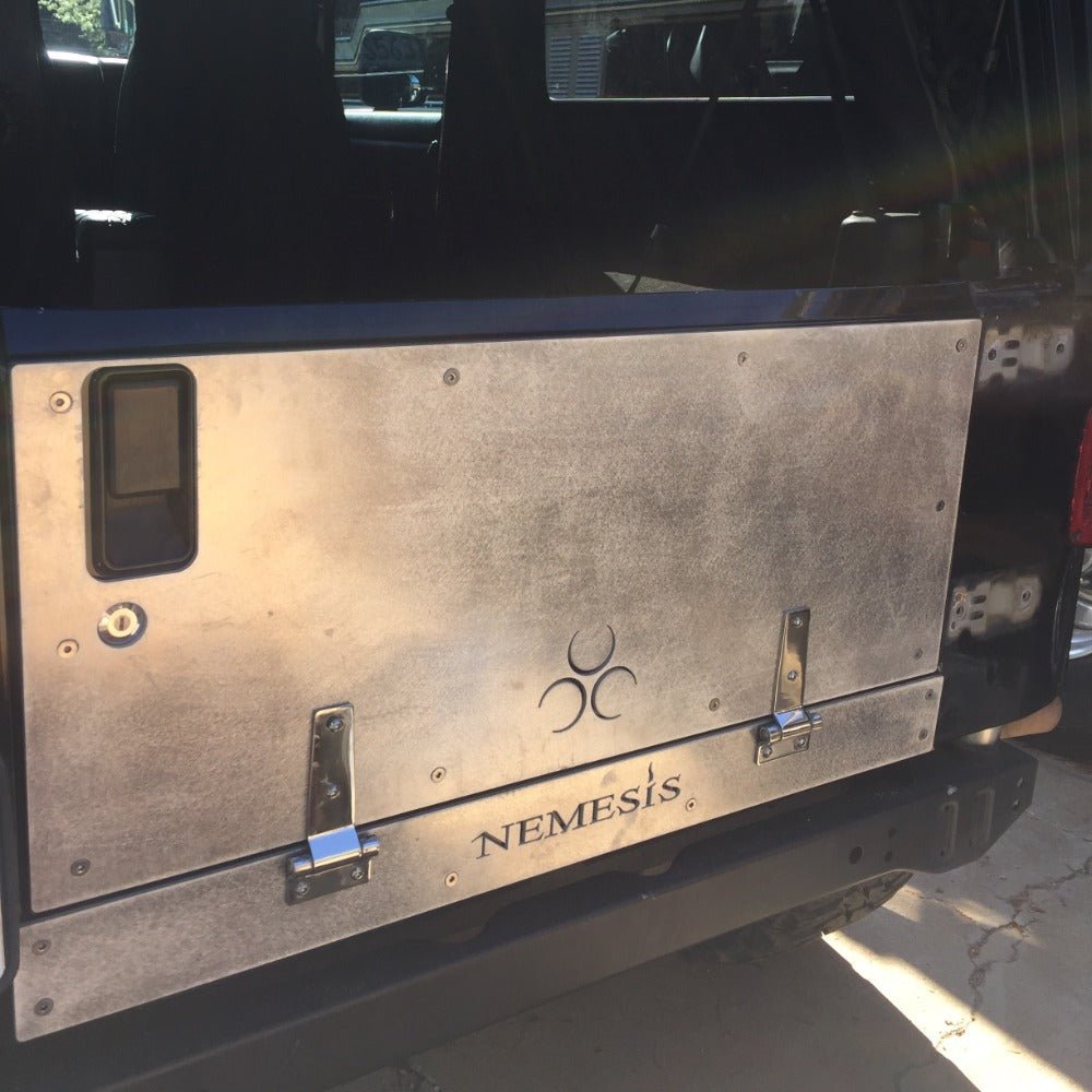 TJ/LJ Flip Down Tailgate / Full Panel - Nemesis Industries