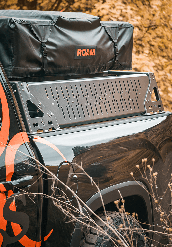 Tundra Frontier Bed Rack Accessory Rails / Full Height - Nemesis Industries