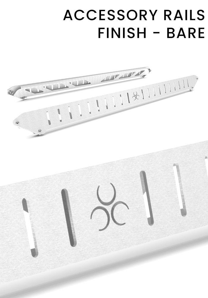 Tundra Frontier Bed Rack Accessory Rails / Standard Height - Nemesis Industries